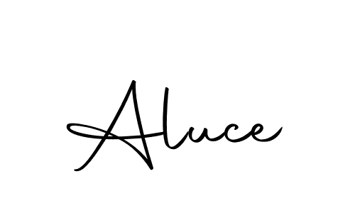 The best way (Autography-DOLnW) to make a short signature is to pick only two or three words in your name. The name Aluce include a total of six letters. For converting this name. Aluce signature style 10 images and pictures png