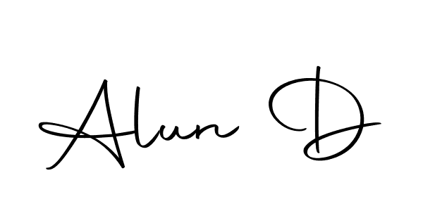 The best way (Autography-DOLnW) to make a short signature is to pick only two or three words in your name. The name Alun D include a total of six letters. For converting this name. Alun D signature style 10 images and pictures png