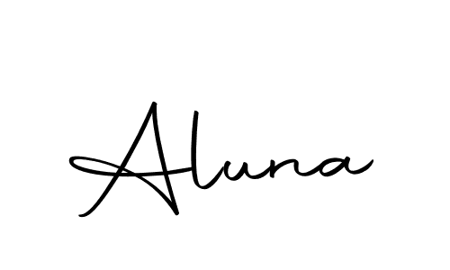 Make a short Aluna signature style. Manage your documents anywhere anytime using Autography-DOLnW. Create and add eSignatures, submit forms, share and send files easily. Aluna signature style 10 images and pictures png