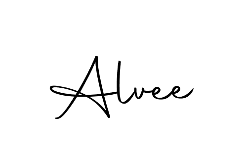 Create a beautiful signature design for name Alvee. With this signature (Autography-DOLnW) fonts, you can make a handwritten signature for free. Alvee signature style 10 images and pictures png