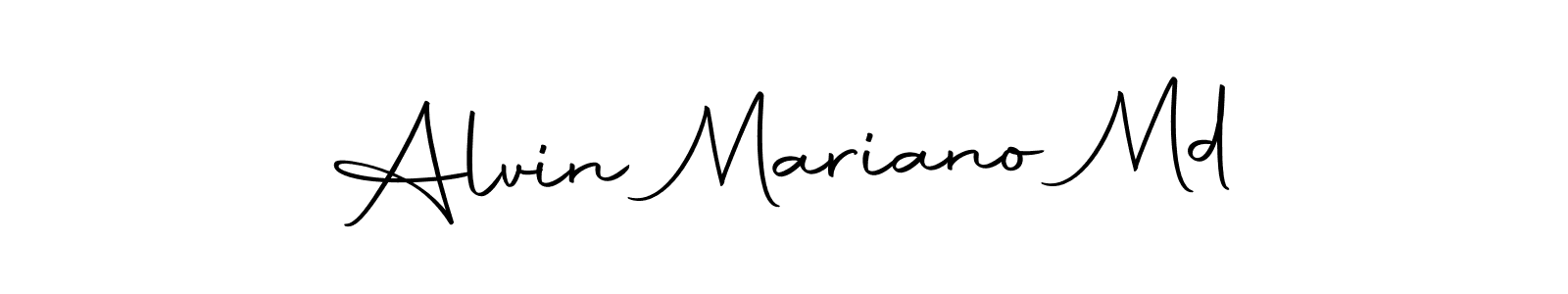 This is the best signature style for the Alvin Mariano Md name. Also you like these signature font (Autography-DOLnW). Mix name signature. Alvin Mariano Md signature style 10 images and pictures png