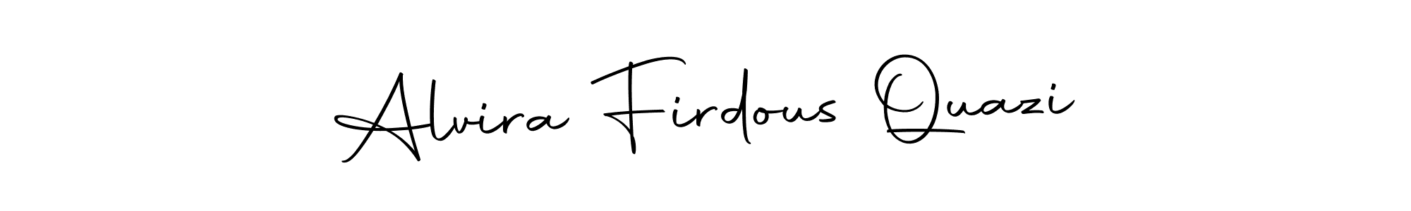 Check out images of Autograph of Alvira Firdous Quazi name. Actor Alvira Firdous Quazi Signature Style. Autography-DOLnW is a professional sign style online. Alvira Firdous Quazi signature style 10 images and pictures png