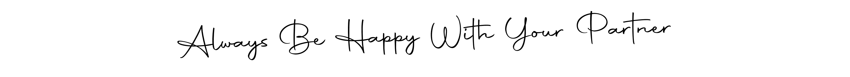 Best and Professional Signature Style for Always Be Happy With Your Partner. Autography-DOLnW Best Signature Style Collection. Always Be Happy With Your Partner signature style 10 images and pictures png