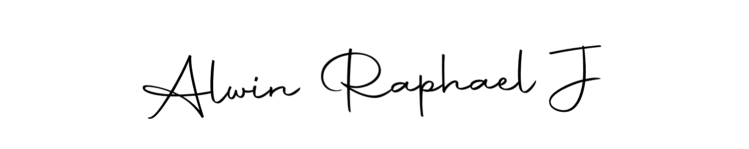 How to make Alwin Raphael J signature? Autography-DOLnW is a professional autograph style. Create handwritten signature for Alwin Raphael J name. Alwin Raphael J signature style 10 images and pictures png