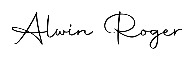 Practice writing Alwin Roger with the flow of Autography-DOLnW lettering. A fantastic source of inspiration for developing your personal signature style. Alwin Roger signature style 10 images and pictures png