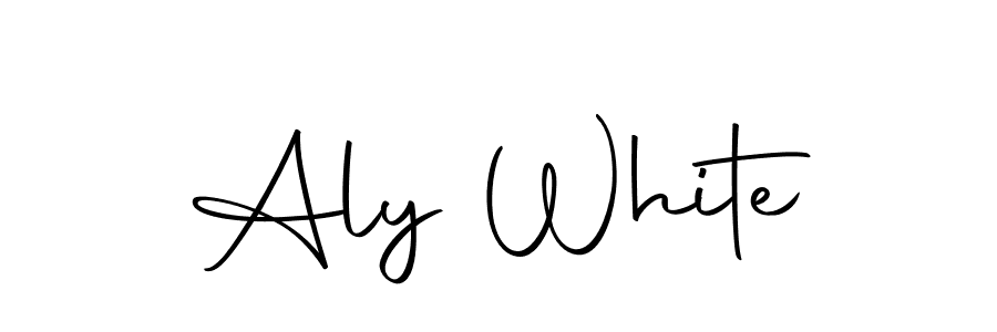 Make a short Aly White signature style. Manage your documents anywhere anytime using Autography-DOLnW. Create and add eSignatures, submit forms, share and send files easily. Aly White signature style 10 images and pictures png