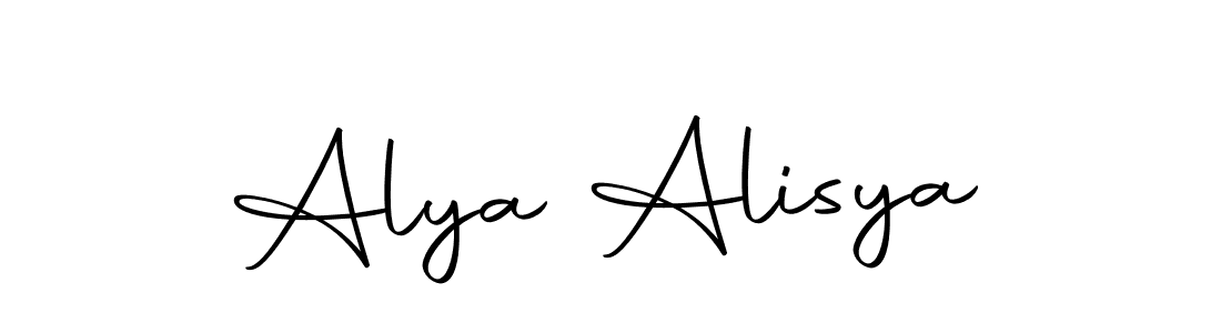 Make a beautiful signature design for name Alya Alisya. Use this online signature maker to create a handwritten signature for free. Alya Alisya signature style 10 images and pictures png