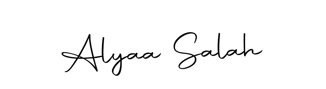 It looks lik you need a new signature style for name Alyaa Salah. Design unique handwritten (Autography-DOLnW) signature with our free signature maker in just a few clicks. Alyaa Salah signature style 10 images and pictures png