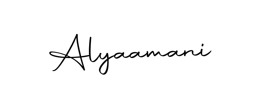 Here are the top 10 professional signature styles for the name Alyaamani. These are the best autograph styles you can use for your name. Alyaamani signature style 10 images and pictures png