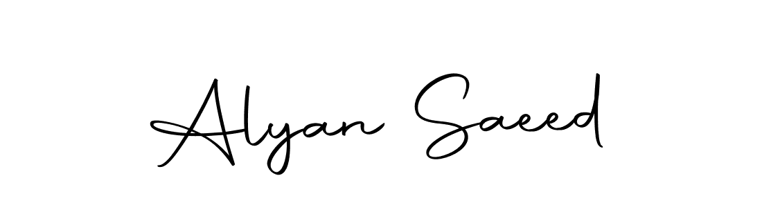 Autography-DOLnW is a professional signature style that is perfect for those who want to add a touch of class to their signature. It is also a great choice for those who want to make their signature more unique. Get Alyan Saeed name to fancy signature for free. Alyan Saeed signature style 10 images and pictures png