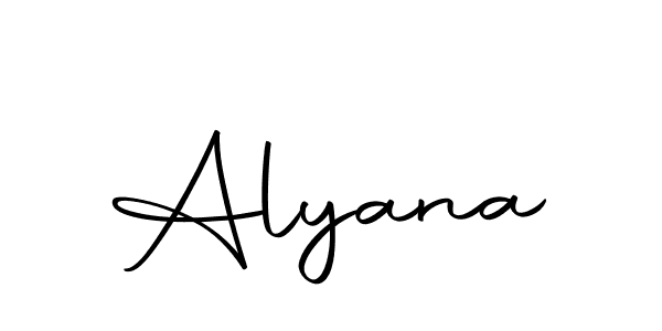 You should practise on your own different ways (Autography-DOLnW) to write your name (Alyana) in signature. don't let someone else do it for you. Alyana signature style 10 images and pictures png