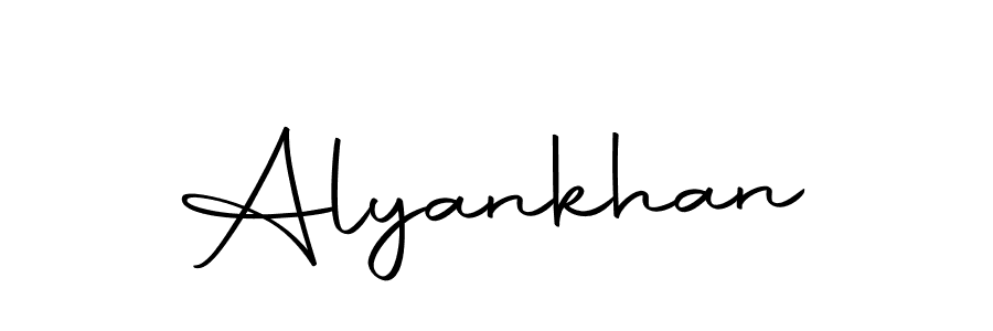 Alyankhan stylish signature style. Best Handwritten Sign (Autography-DOLnW) for my name. Handwritten Signature Collection Ideas for my name Alyankhan. Alyankhan signature style 10 images and pictures png