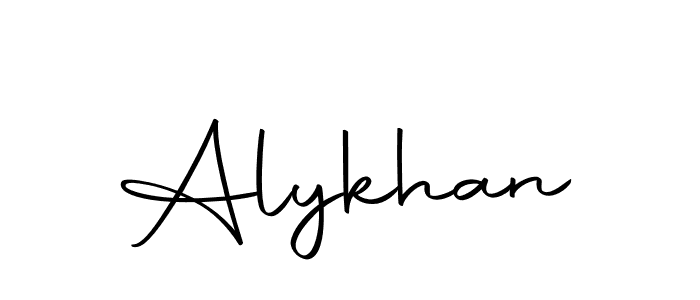 You should practise on your own different ways (Autography-DOLnW) to write your name (Alykhan) in signature. don't let someone else do it for you. Alykhan signature style 10 images and pictures png