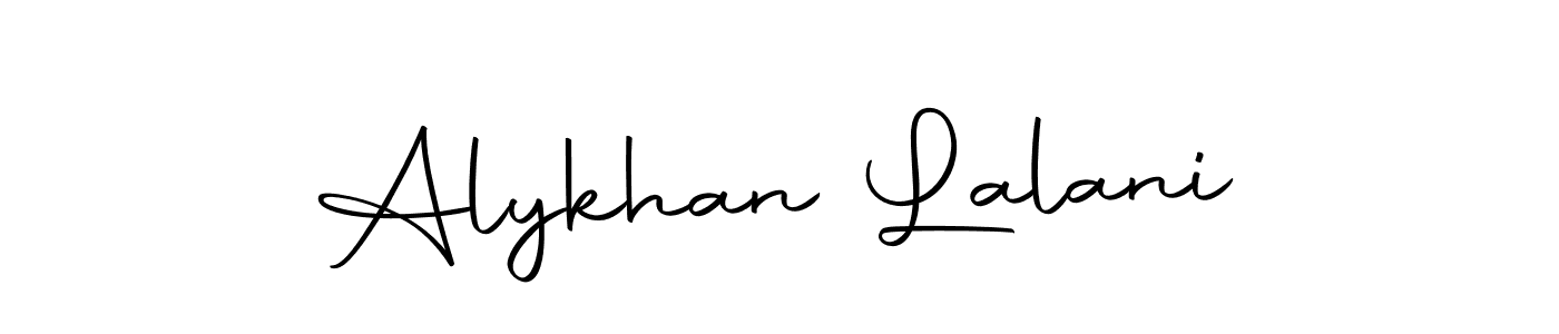 Make a beautiful signature design for name Alykhan Lalani. With this signature (Autography-DOLnW) style, you can create a handwritten signature for free. Alykhan Lalani signature style 10 images and pictures png