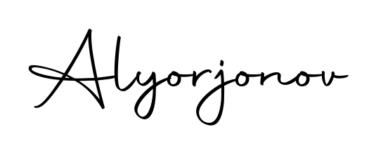 Looking for an artistic signature for Alyorjonov? The Autography-DOLnW calligraphy style gives a sophisticated flow suitable for business cards and emails. Alyorjonov signature style 10 images and pictures png