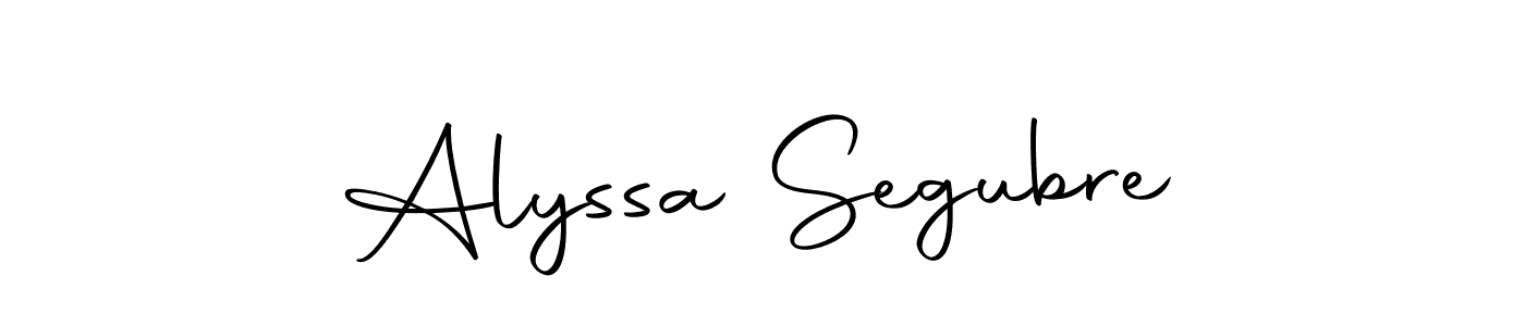 Here are the top 10 professional signature styles for the name Alyssa Segubre. These are the best autograph styles you can use for your name. Alyssa Segubre signature style 10 images and pictures png