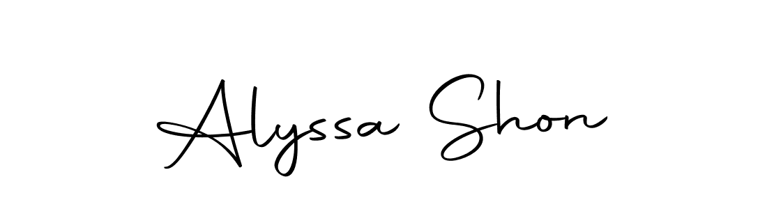The best way (Autography-DOLnW) to make a short signature is to pick only two or three words in your name. The name Alyssa Shon include a total of six letters. For converting this name. Alyssa Shon signature style 10 images and pictures png