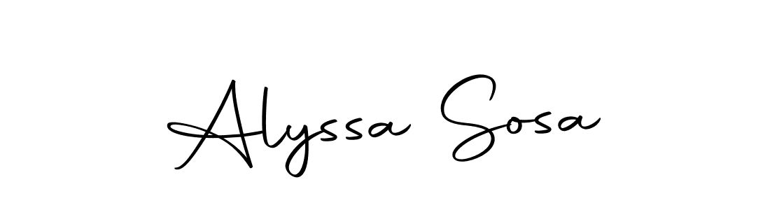 The best way (Autography-DOLnW) to make a short signature is to pick only two or three words in your name. The name Alyssa Sosa include a total of six letters. For converting this name. Alyssa Sosa signature style 10 images and pictures png