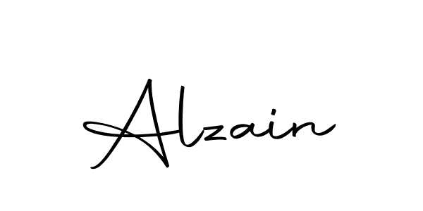 Make a beautiful signature design for name Alzain. Use this online signature maker to create a handwritten signature for free. Alzain signature style 10 images and pictures png