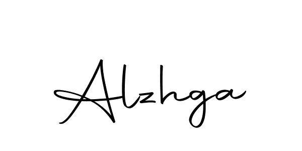 You should practise on your own different ways (Autography-DOLnW) to write your name (Alzhga) in signature. don't let someone else do it for you. Alzhga signature style 10 images and pictures png