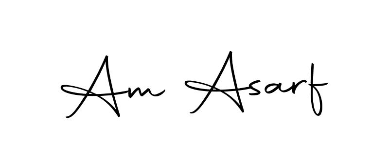 You should practise on your own different ways (Autography-DOLnW) to write your name (Am Asarf) in signature. don't let someone else do it for you. Am Asarf signature style 10 images and pictures png