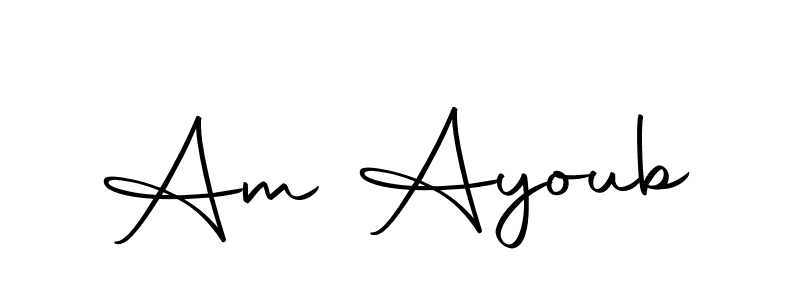 Am Ayoub stylish signature style. Best Handwritten Sign (Autography-DOLnW) for my name. Handwritten Signature Collection Ideas for my name Am Ayoub. Am Ayoub signature style 10 images and pictures png