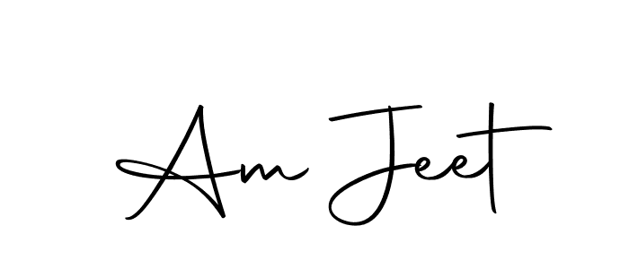 Design your own signature with our free online signature maker. With this signature software, you can create a handwritten (Autography-DOLnW) signature for name Am Jeet. Am Jeet signature style 10 images and pictures png