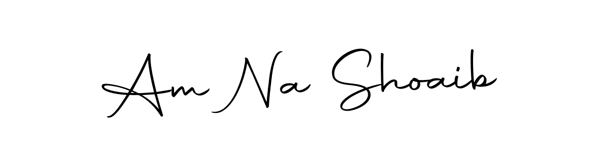 Design your own signature with our free online signature maker. With this signature software, you can create a handwritten (Autography-DOLnW) signature for name Am Na Shoaib. Am Na Shoaib signature style 10 images and pictures png