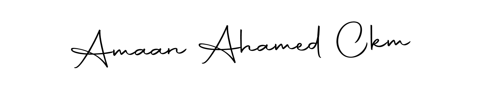 Also You can easily find your signature by using the search form. We will create Amaan Ahamed Ckm name handwritten signature images for you free of cost using Autography-DOLnW sign style. Amaan Ahamed Ckm signature style 10 images and pictures png