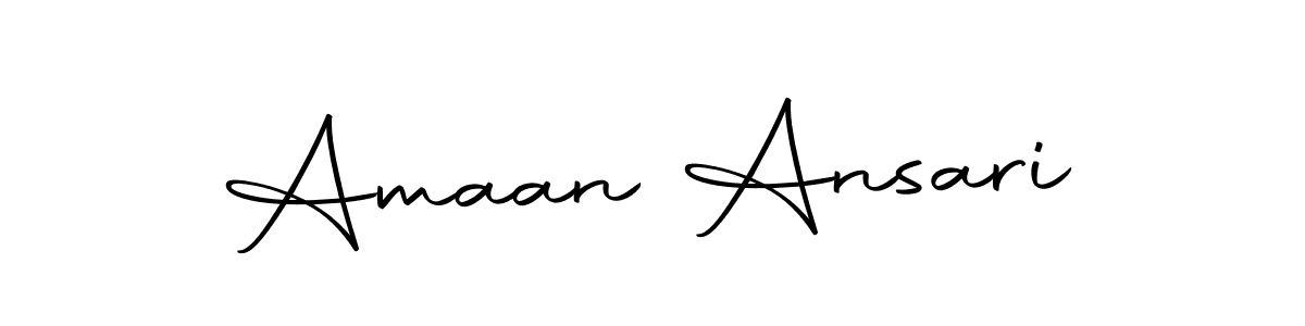 Make a short Amaan Ansari signature style. Manage your documents anywhere anytime using Autography-DOLnW. Create and add eSignatures, submit forms, share and send files easily. Amaan Ansari signature style 10 images and pictures png