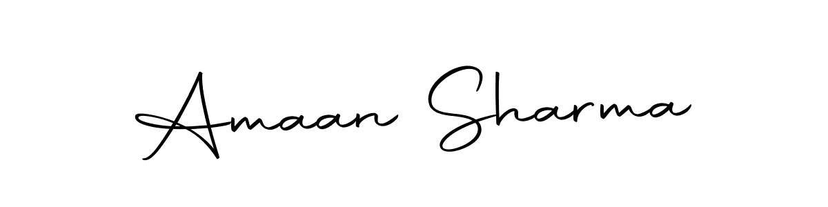 Also we have Amaan Sharma name is the best signature style. Create professional handwritten signature collection using Autography-DOLnW autograph style. Amaan Sharma signature style 10 images and pictures png