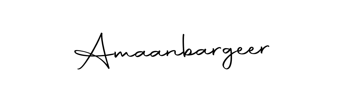 Make a beautiful signature design for name Amaanbargeer. With this signature (Autography-DOLnW) style, you can create a handwritten signature for free. Amaanbargeer signature style 10 images and pictures png