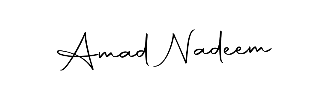 You can use this online signature creator to create a handwritten signature for the name Amad Nadeem. This is the best online autograph maker. Amad Nadeem signature style 10 images and pictures png