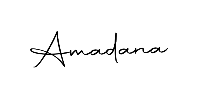 You can use this online signature creator to create a handwritten signature for the name Amadana. This is the best online autograph maker. Amadana signature style 10 images and pictures png