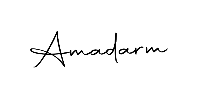 Also we have Amadarm name is the best signature style. Create professional handwritten signature collection using Autography-DOLnW autograph style. Amadarm signature style 10 images and pictures png