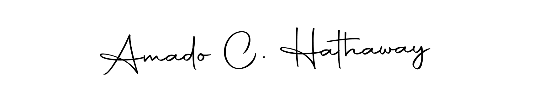 Make a beautiful signature design for name Amado C. Hathaway. Use this online signature maker to create a handwritten signature for free. Amado C. Hathaway signature style 10 images and pictures png