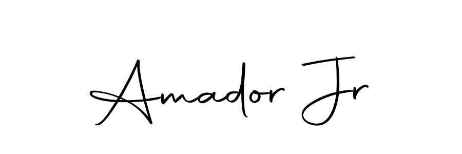 Use a signature maker to create a handwritten signature online. With this signature software, you can design (Autography-DOLnW) your own signature for name Amador Jr. Amador Jr signature style 10 images and pictures png