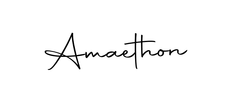You can use this online signature creator to create a handwritten signature for the name Amaethon. This is the best online autograph maker. Amaethon signature style 10 images and pictures png