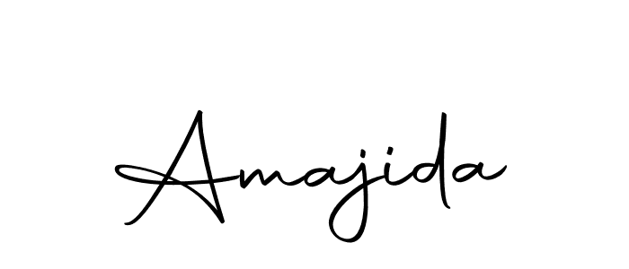 How to make Amajida signature? Autography-DOLnW is a professional autograph style. Create handwritten signature for Amajida name. Amajida signature style 10 images and pictures png