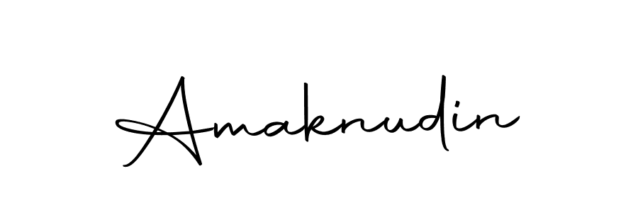 Make a beautiful signature design for name Amaknudin. With this signature (Autography-DOLnW) style, you can create a handwritten signature for free. Amaknudin signature style 10 images and pictures png