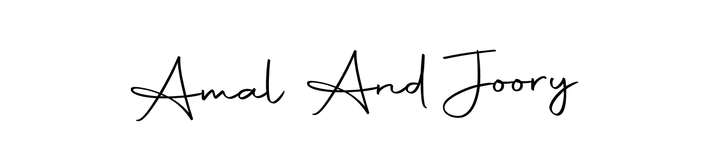 How to make Amal And Joory name signature. Use Autography-DOLnW style for creating short signs online. This is the latest handwritten sign. Amal And Joory signature style 10 images and pictures png