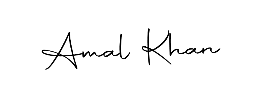 You should practise on your own different ways (Autography-DOLnW) to write your name (Amal Khan) in signature. don't let someone else do it for you. Amal Khan signature style 10 images and pictures png