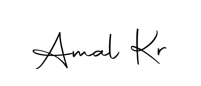 Create a beautiful signature design for name Amal Kr. With this signature (Autography-DOLnW) fonts, you can make a handwritten signature for free. Amal Kr signature style 10 images and pictures png