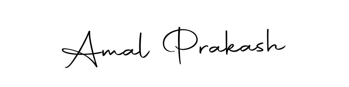 How to make Amal Prakash name signature. Use Autography-DOLnW style for creating short signs online. This is the latest handwritten sign. Amal Prakash signature style 10 images and pictures png