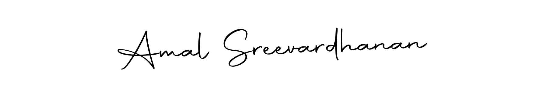 The best way (Autography-DOLnW) to make a short signature is to pick only two or three words in your name. The name Amal Sreevardhanan include a total of six letters. For converting this name. Amal Sreevardhanan signature style 10 images and pictures png