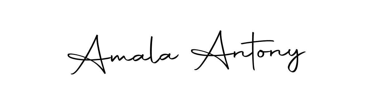 Make a beautiful signature design for name Amala Antony. Use this online signature maker to create a handwritten signature for free. Amala Antony signature style 10 images and pictures png
