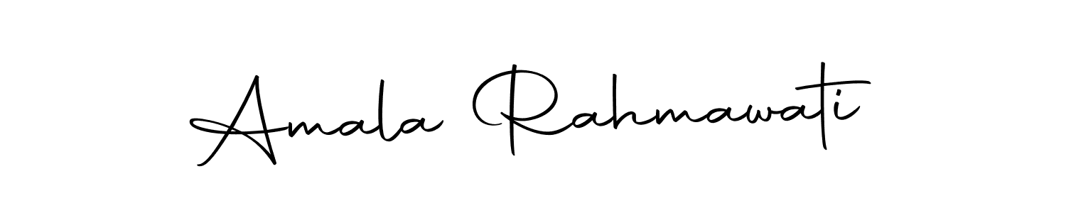 Autography-DOLnW is a professional signature style that is perfect for those who want to add a touch of class to their signature. It is also a great choice for those who want to make their signature more unique. Get Amala Rahmawati name to fancy signature for free. Amala Rahmawati signature style 10 images and pictures png