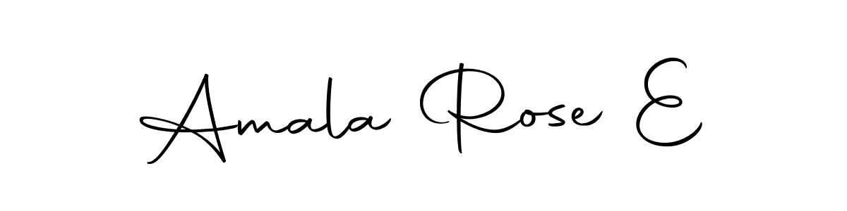 if you are searching for the best signature style for your name Amala Rose E. so please give up your signature search. here we have designed multiple signature styles  using Autography-DOLnW. Amala Rose E signature style 10 images and pictures png