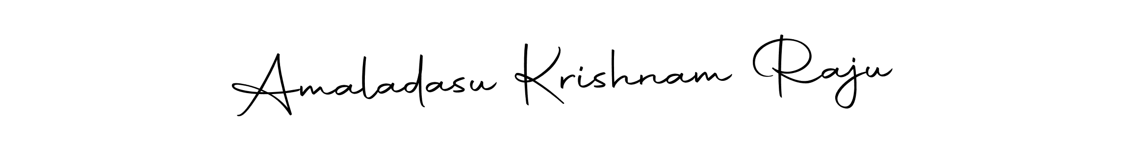 Make a beautiful signature design for name Amaladasu Krishnam Raju. Use this online signature maker to create a handwritten signature for free. Amaladasu Krishnam Raju signature style 10 images and pictures png