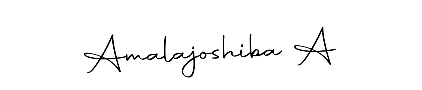 This is the best signature style for the Amalajoshiba A name. Also you like these signature font (Autography-DOLnW). Mix name signature. Amalajoshiba A signature style 10 images and pictures png